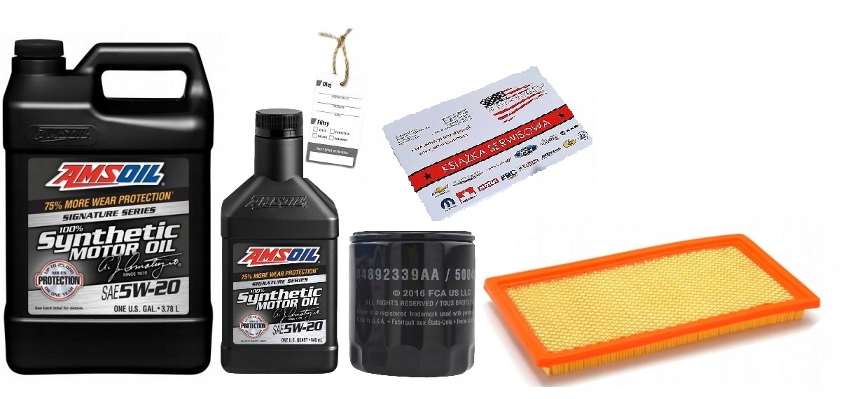 AMSOIL 5W20 + FILTRY DODGE CALIBER 1.8 07-09