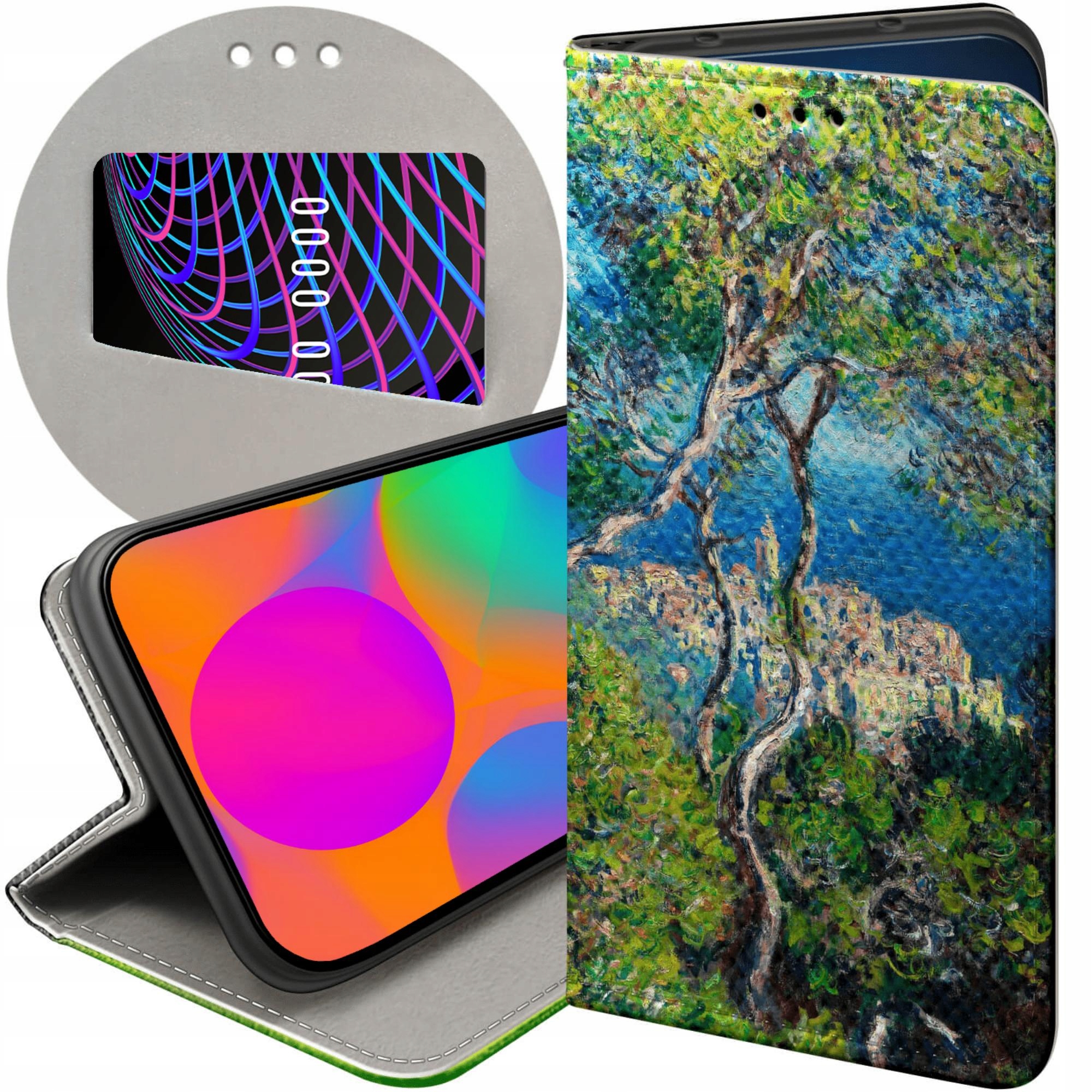 Etui Z Klapką Do Honor 400 Claude Monet Futerał Pokrowiec Case