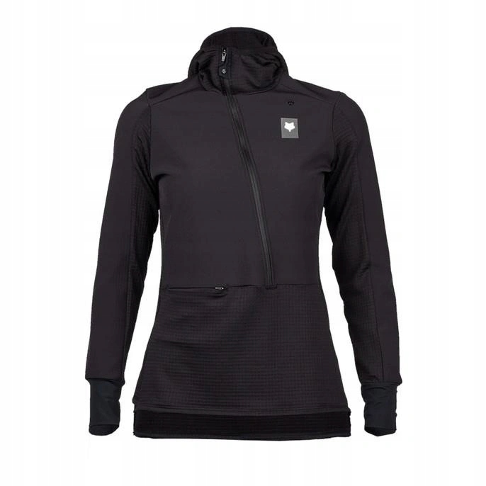 Dámska cyklistická mikina Fox Lady Defend Thermal Black čierna