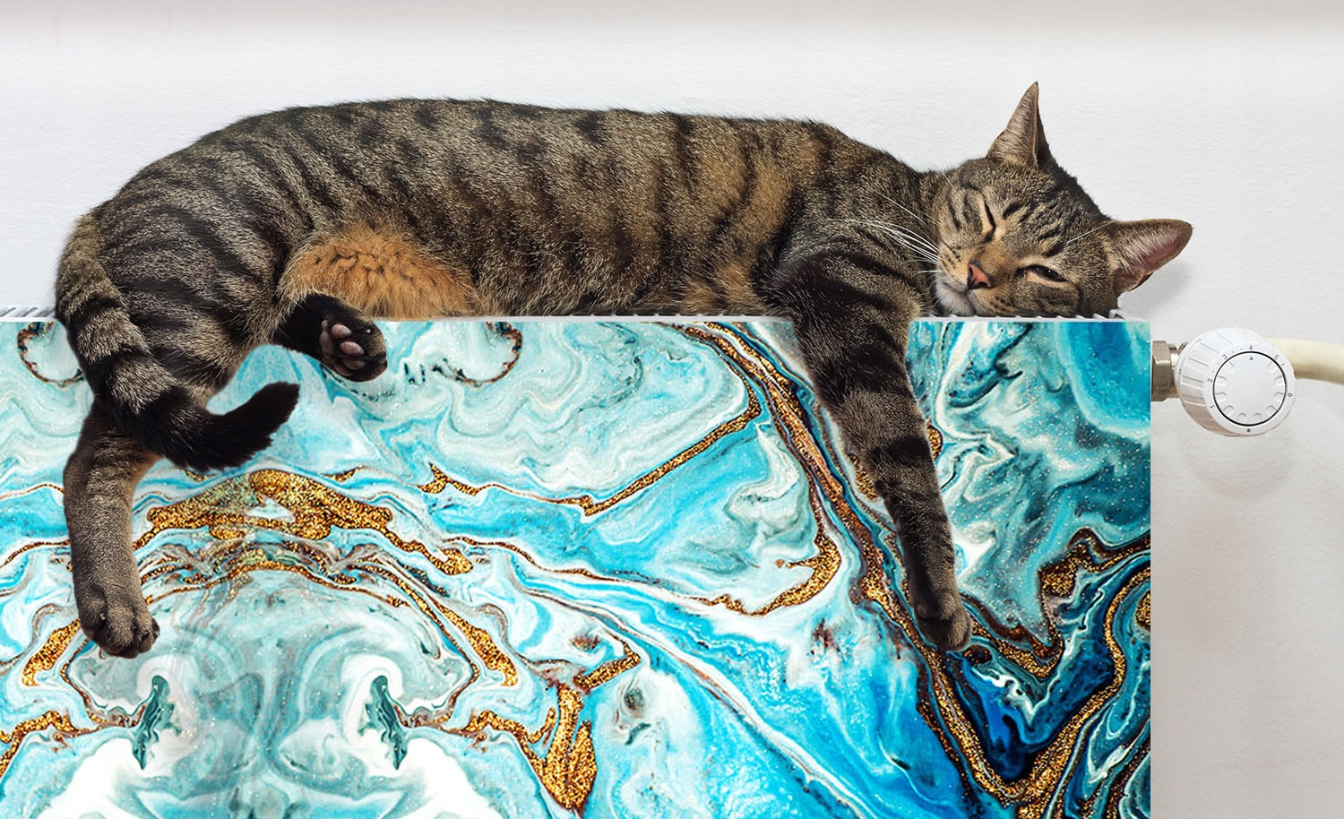 MAGNES MATA MAGNETYCZNA NA KALORYFER 160x60 MARMUR FOTOTAPETA Rodzaj produkt gotowy