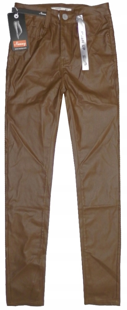 

Spodnie Damskie Naumy Ecoskóra Push Up r. 36