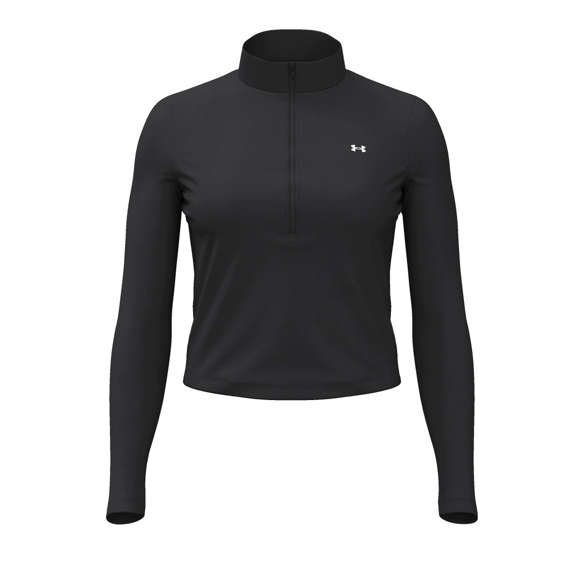 Damska bluza treningowa bez kaptura Under Armour Motion 1/2 Zip Czarny M