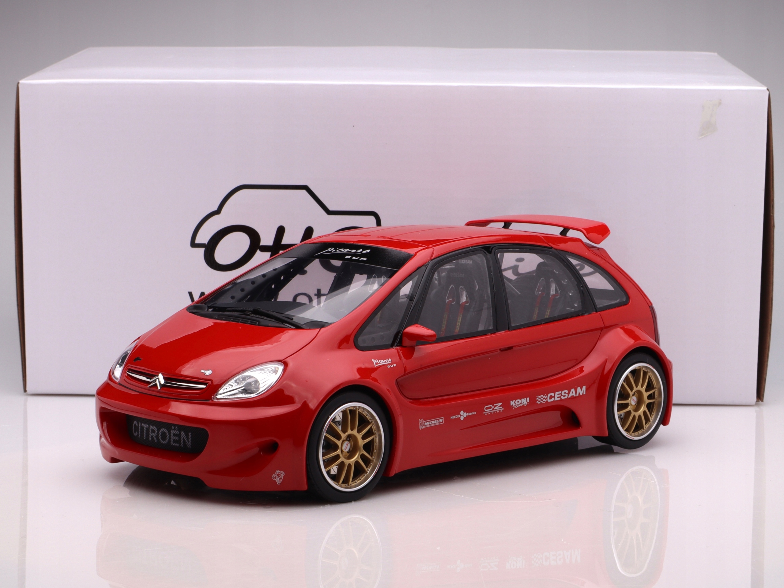Citroen Sbarro Picasso Cup 2002, red Otto Mobile 1:18