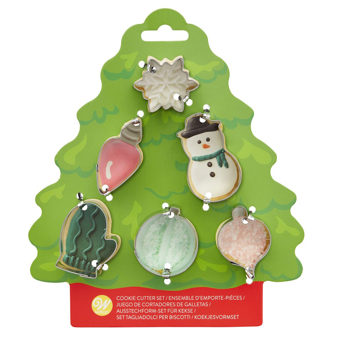 

Wilton Mini foremki do ciastek Choinka 6 szt.