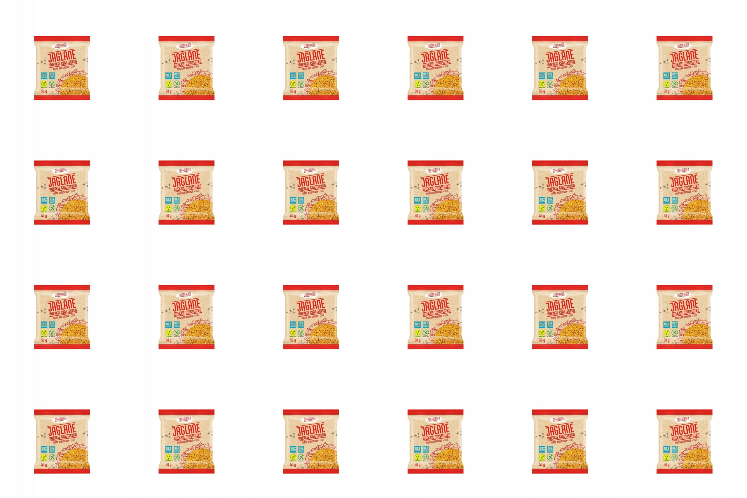 24x 50g Frank&oli Ciasteczko Pasta orzechowa Chia Karton