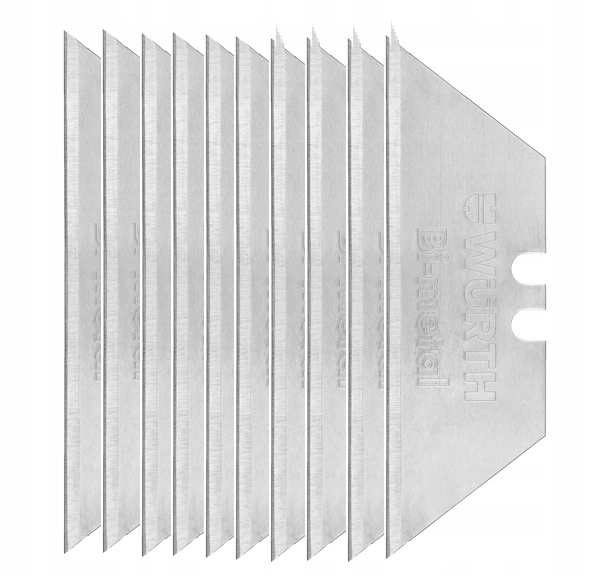 

Wurth Ostrze Trapezowe Bimetaliczne Do Noza 10 Szt