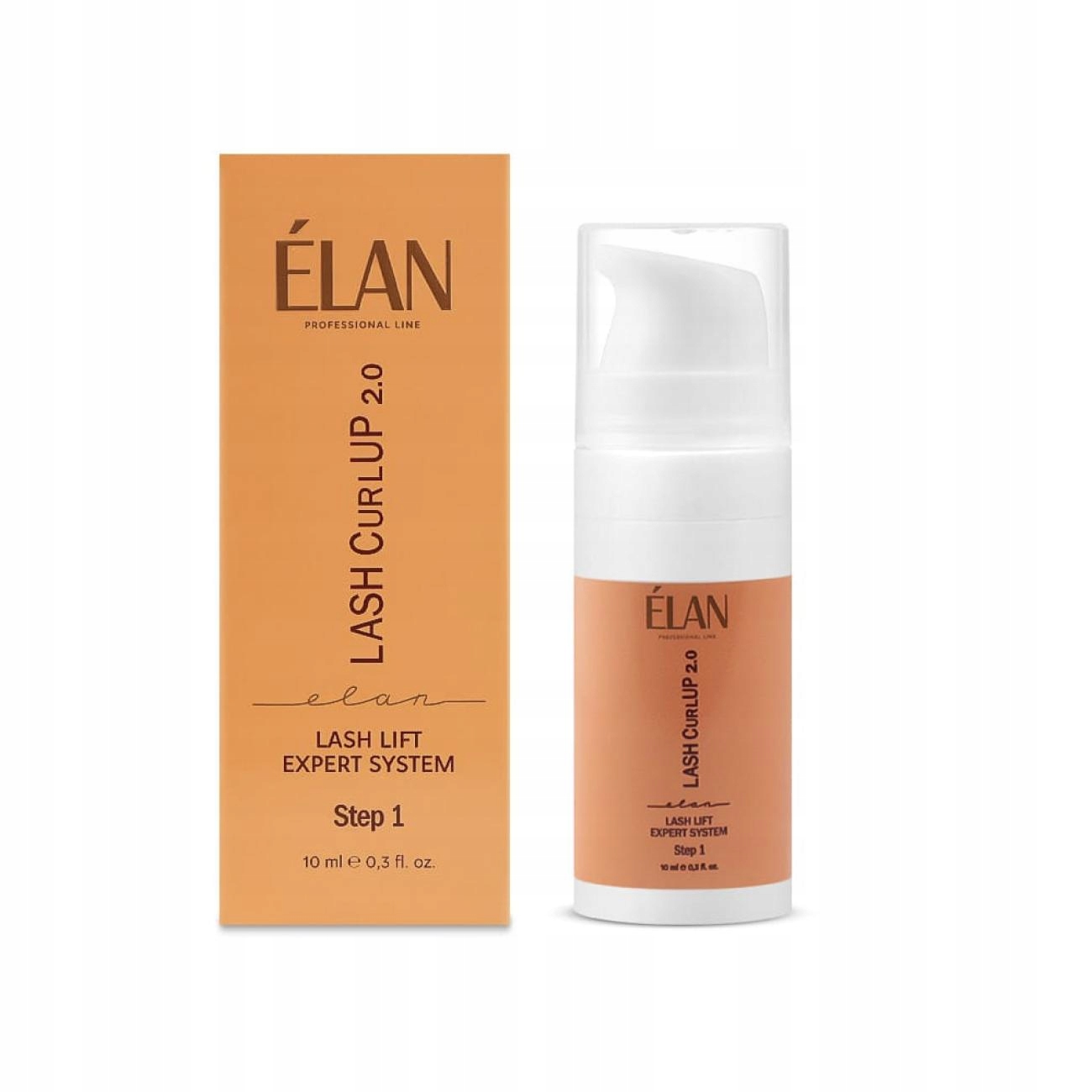 Zestaw do laminacji rzęs Elan Krok 1 Lash CurlUp Airless Bottle 2.0 10 ml