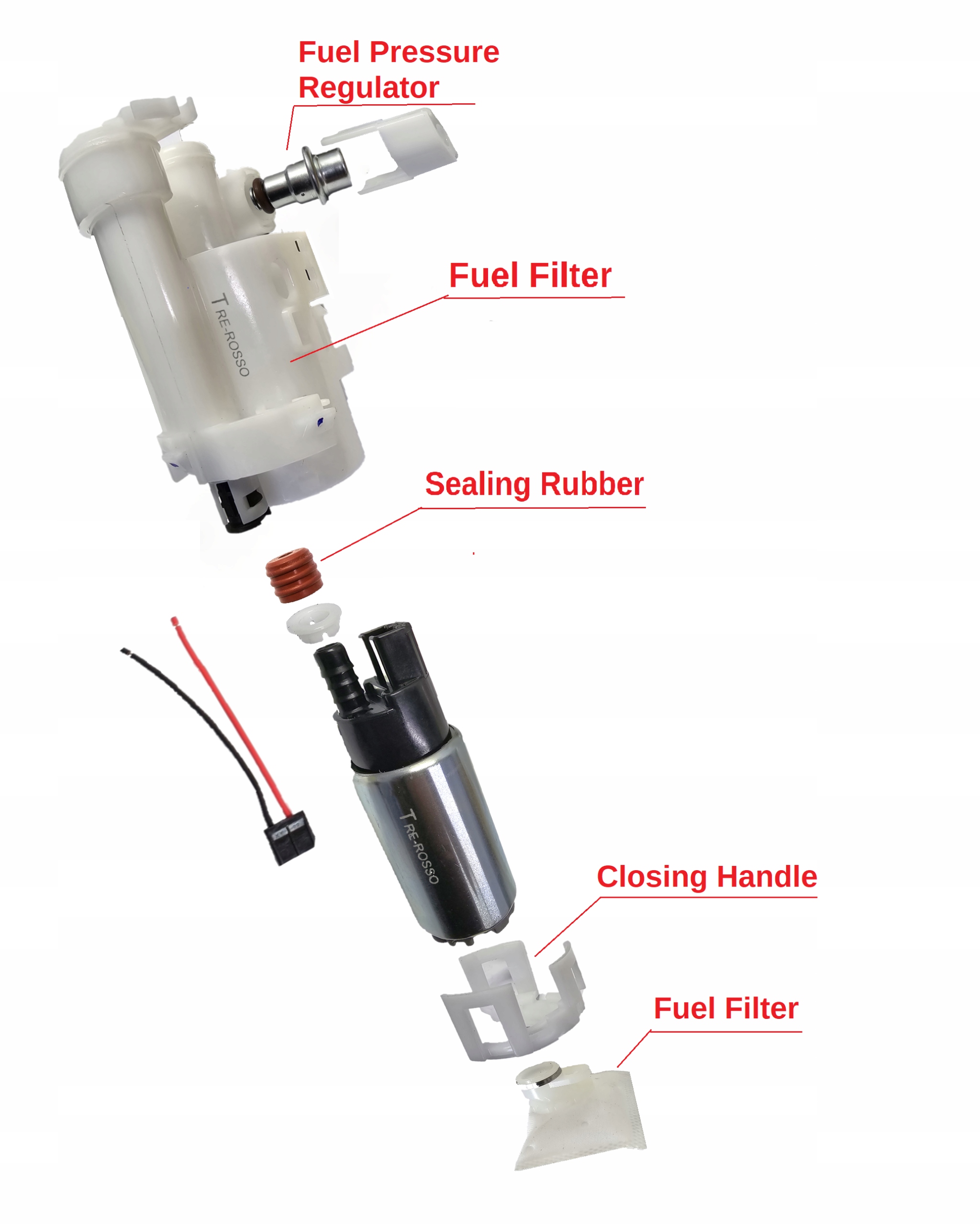 Triumph Speed Triple R 1200 16-22 Palivová Pumpa benzínový regulátor filtru