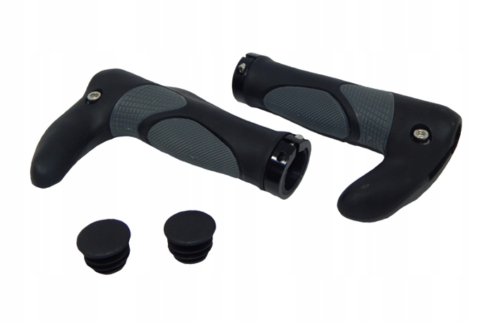 RĄCZKI DO KIEROWNICY UCHWYTY ROWEROWE Z ROGAMI Marka Inna marka