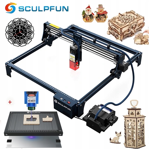 

Grawer laserowy Sculpfun S30 z Pompa+Płyta Ochrona