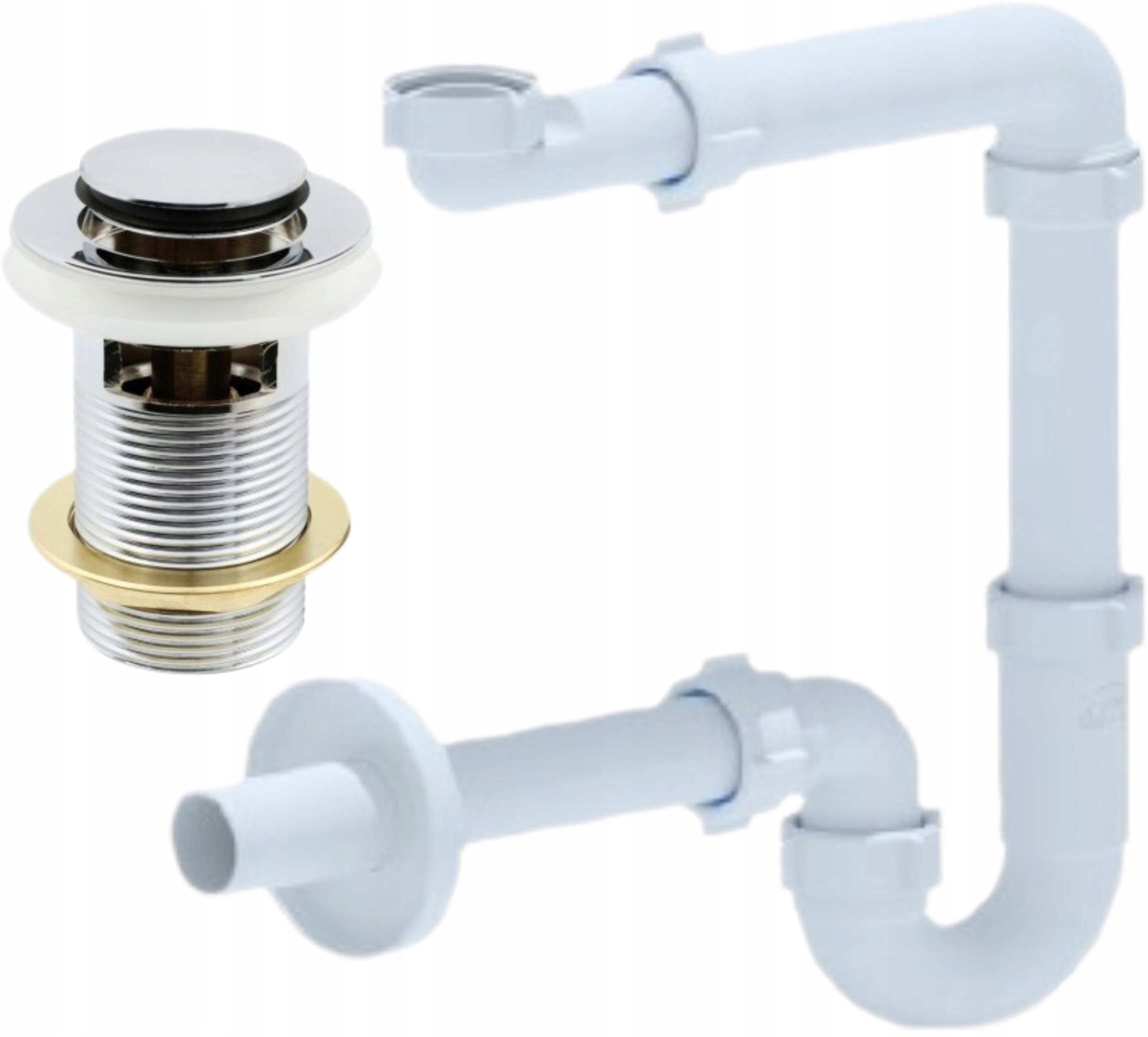 

Syfon do umywalki oszczędzający miejsce korek klik