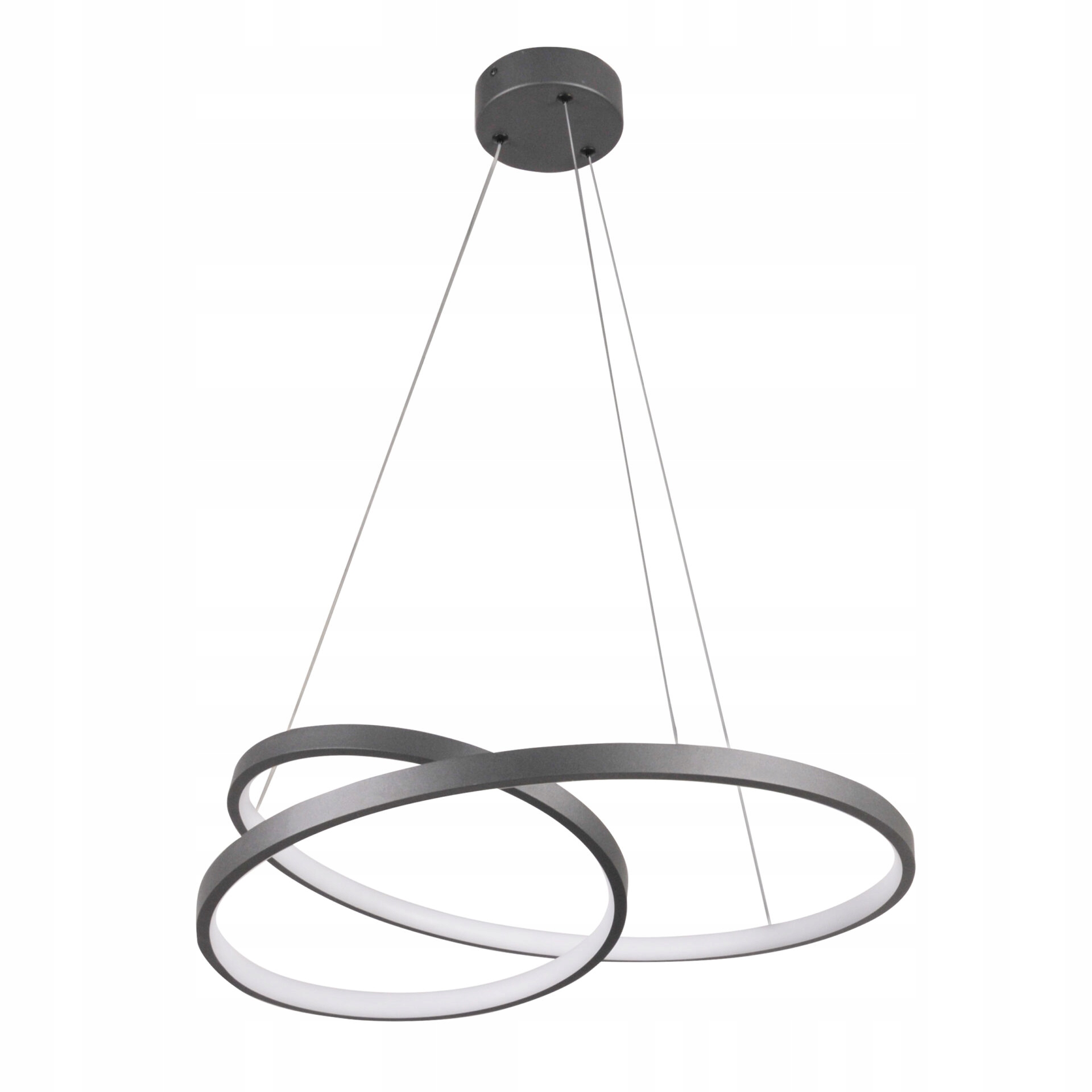 Lampa závesná 40W 3700lm 4000K neutrálna čierna Zefira Sanico Goldlux