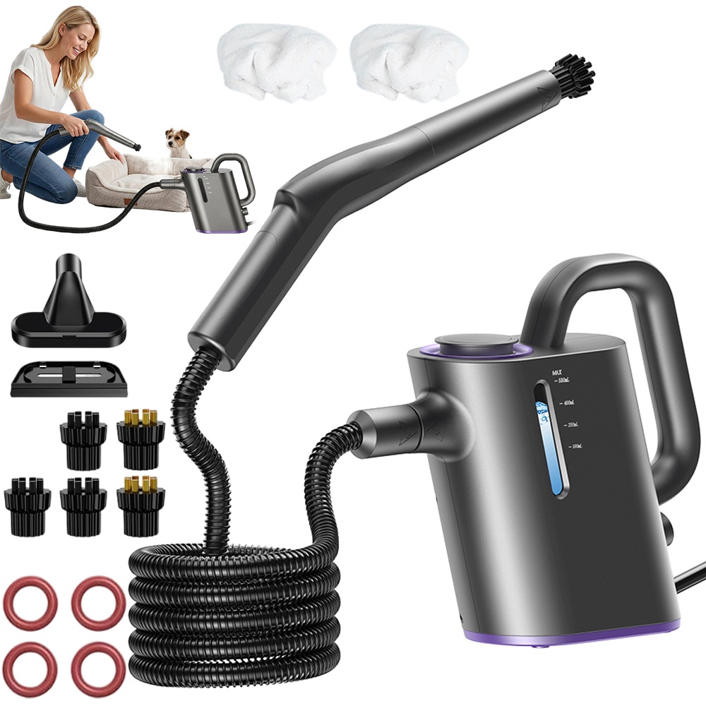 Parní Čistič Ruční Parní Čistič 1500W 550ML Bez Chemie Kuchyně Koupelna