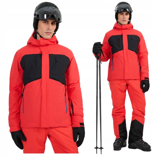 4F Kurtka Męska Zimowa Narciarska Z Membraną 10,000 Na Narty W Góry Pro XL