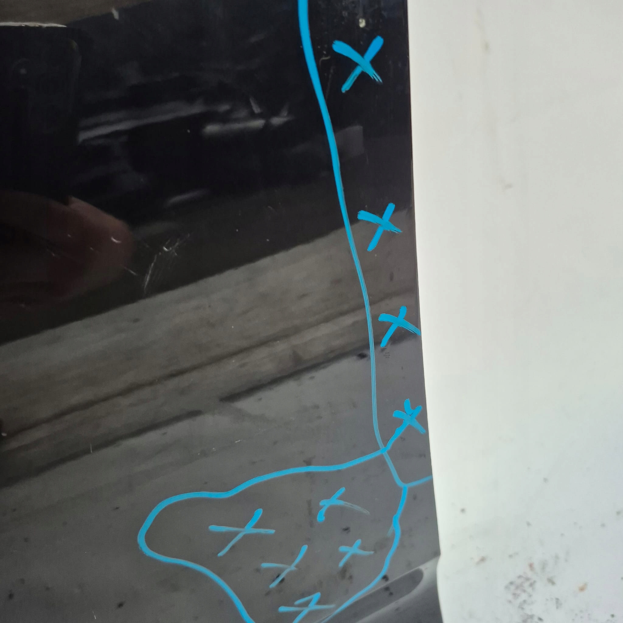 VW PASSAT B8 14- door left front front 3G0831311F