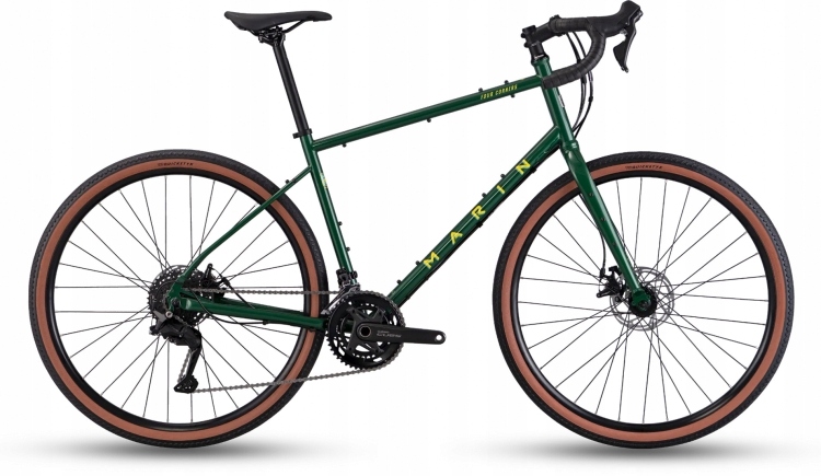 Rower Marin Four Corners 1 Shimano Cues XL zielony 2x9 gravel bikepacking