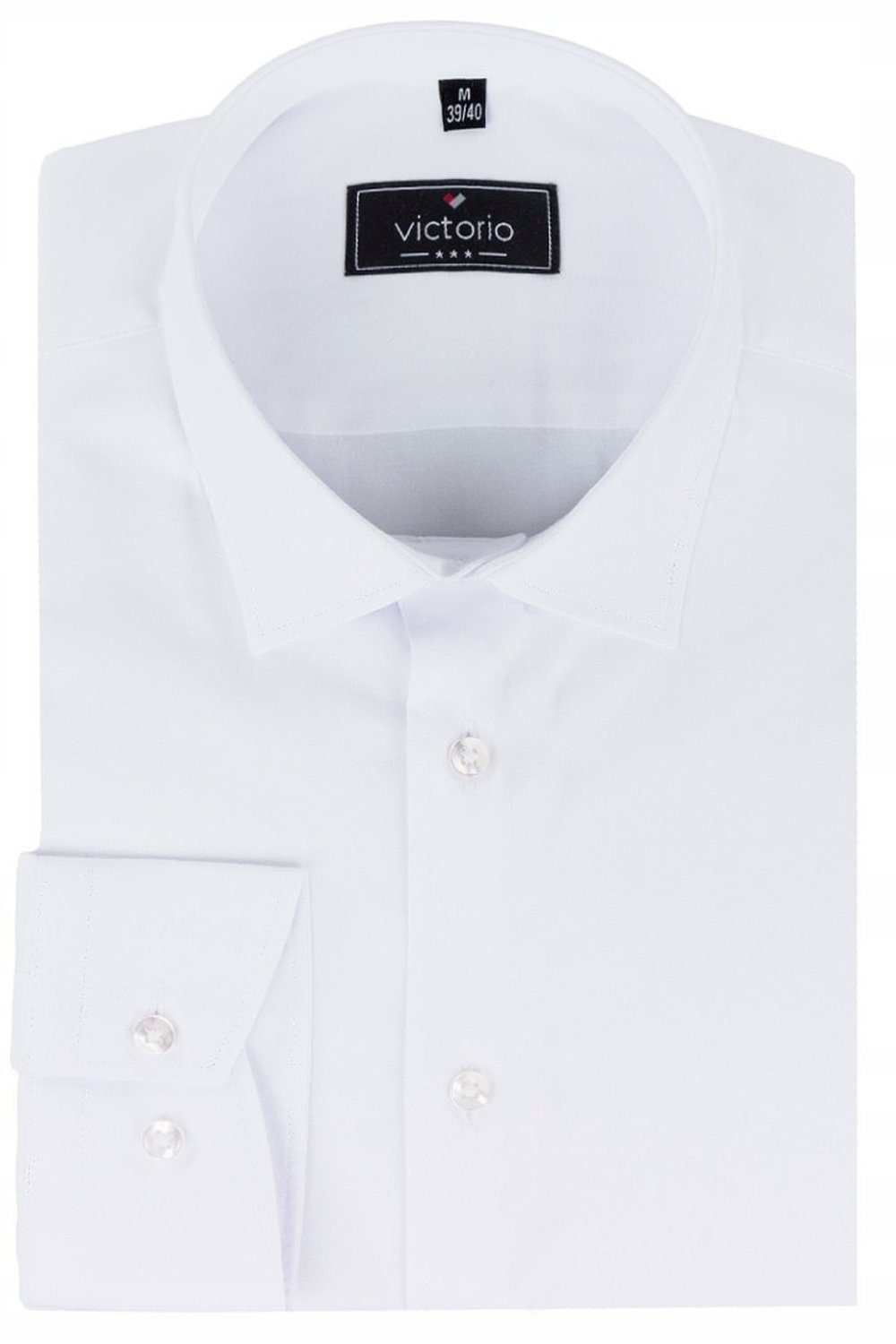 Elegantní košile Victorio Klasická Bílá 48/182-188