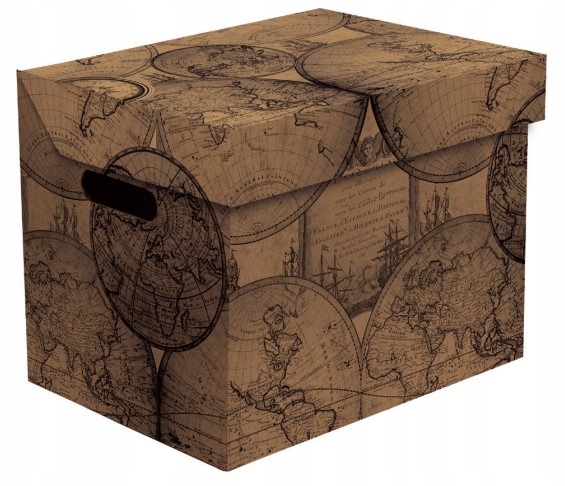 

Pudełko użytkowe organizer dekoracja Atlas Pudło