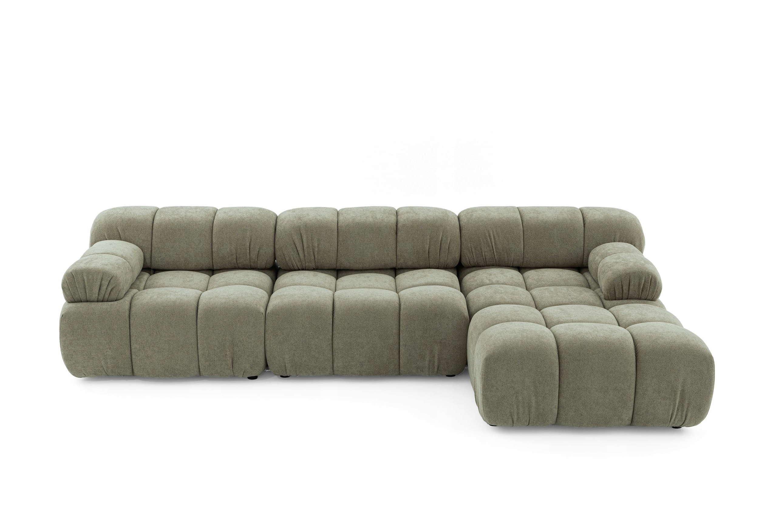 Moderní rohová sedací souprava do obývacího pokoje Momentum Limetkový