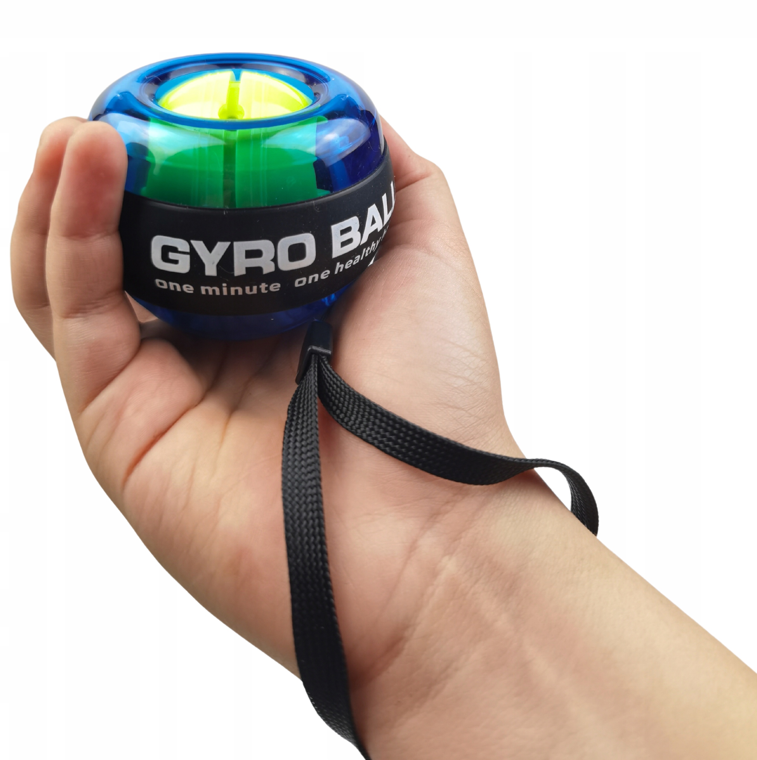 POWERBALL CLASSIC KULA ŻYROSKOPOWA 2x FINGER GRIPPER DO ĆWICZEŃ NADGARSTKA Kod producenta POWERBALL ŻYROSKOPOWA KULA ĆWICZEŃ NADGARSTKA