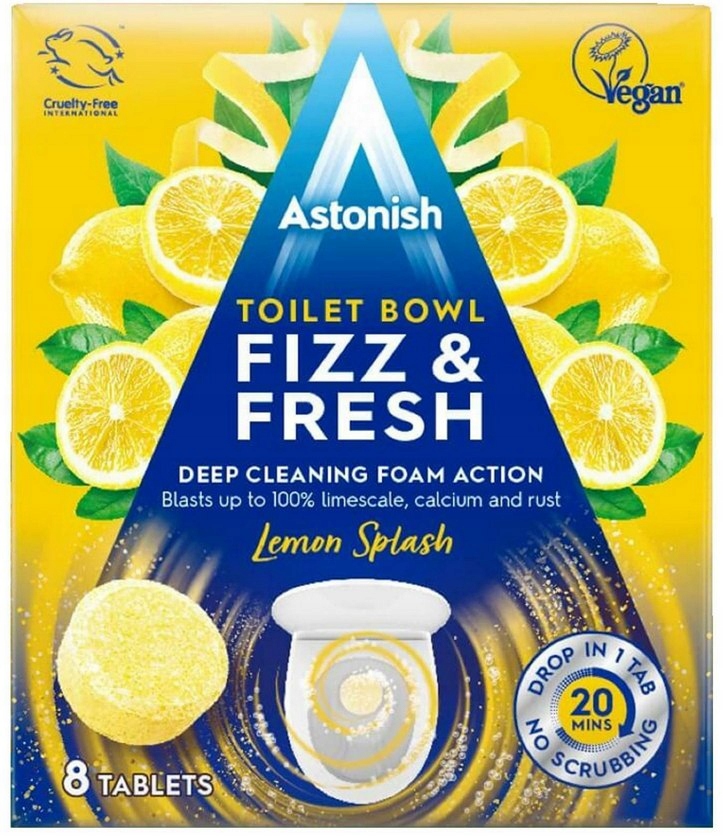 

Astonish tabletki zapachowe do wc lemon Splash