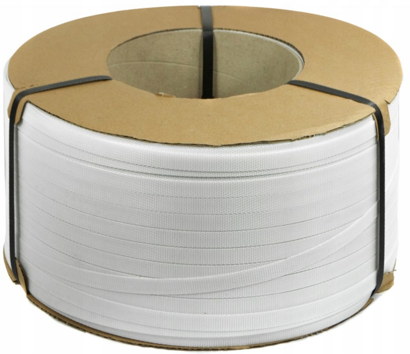 Taśma spinająca do pakowania kartonów palet PP 12mm 1800m