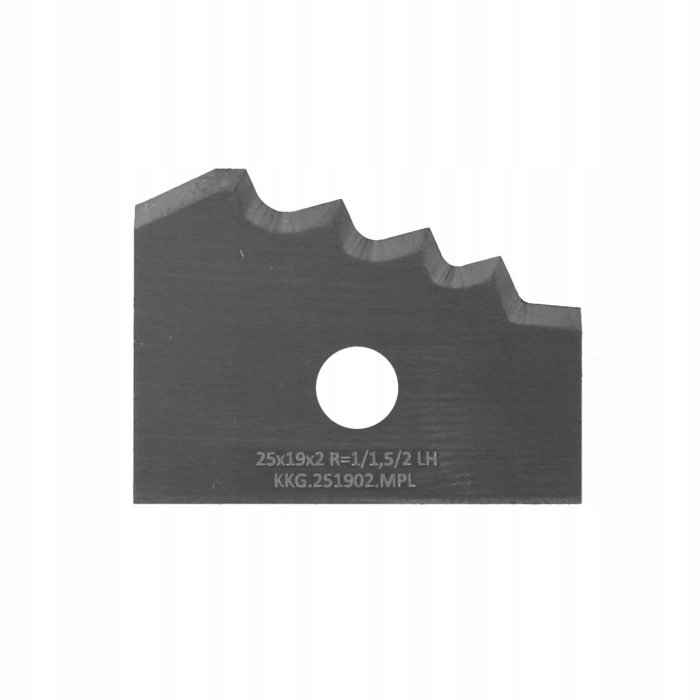 Nože pro olepovačku Hm R1-2 25x19x2 mm 1 ks Biesse Levé