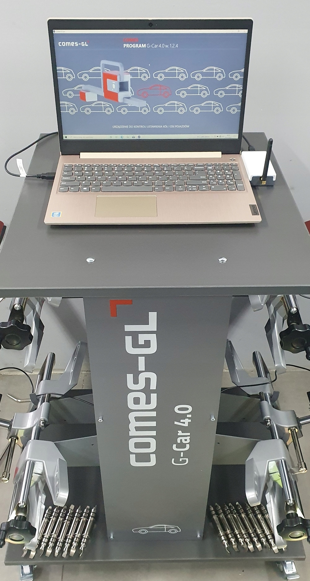 Geometria kol G CAR 4 0 Zbieznosc AutoData 2021 Weight with packaging 160 kg