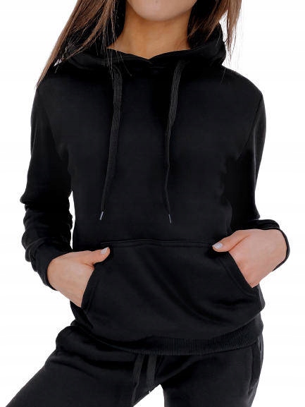 

Damska Bluza Dresowa Z Kapturem Basic by0158-L