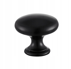GAŁKA MEBLOWA UCHWYT ZEN CZARNA MATOWA 30mm