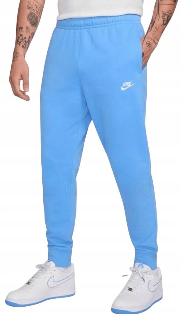 Kalhoty Nike Bavlněné joggery Pánské Sportovní tepláky s kapsami