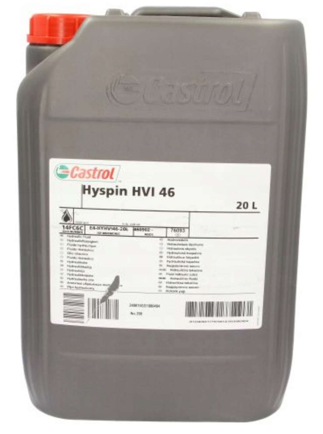 Olej hydrauliczny CASTROL HYSPIN HVI 46 20L 14FC6C za 552,32 zł z Nowy