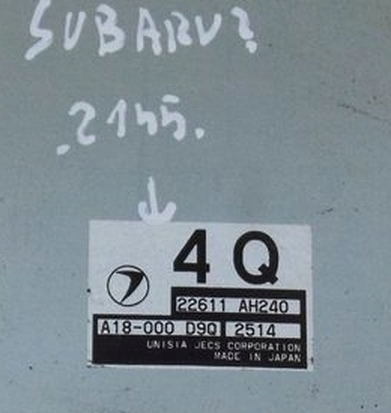 Subaru Legacy module 22611-AH240