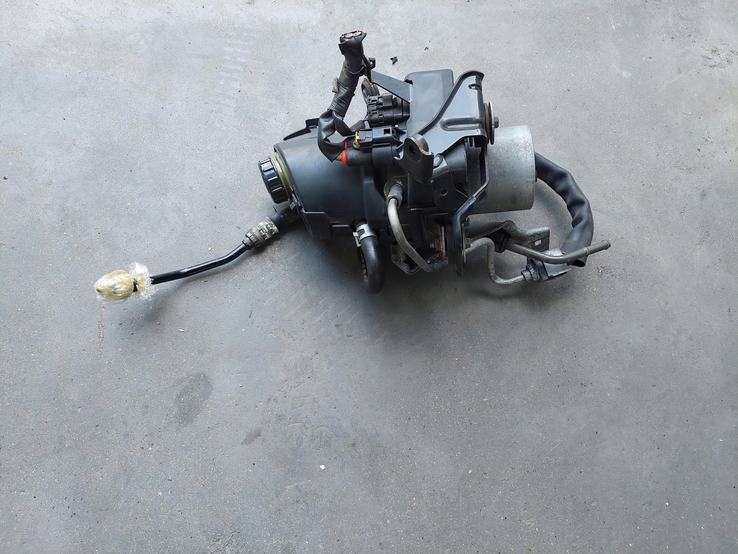 servo pump control INFINITI Q50 2.2 D