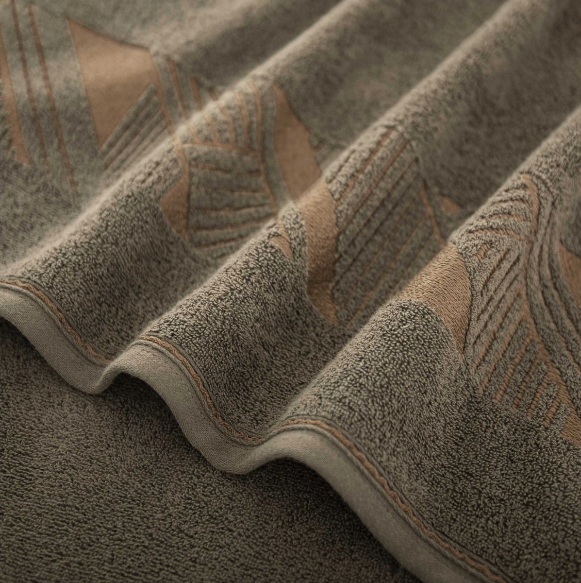 ZWOLTEX Ręcznik ENZO Brąz bawełna EGIPSKA 70x140 Gramatura ręcznika 410-500 GSM