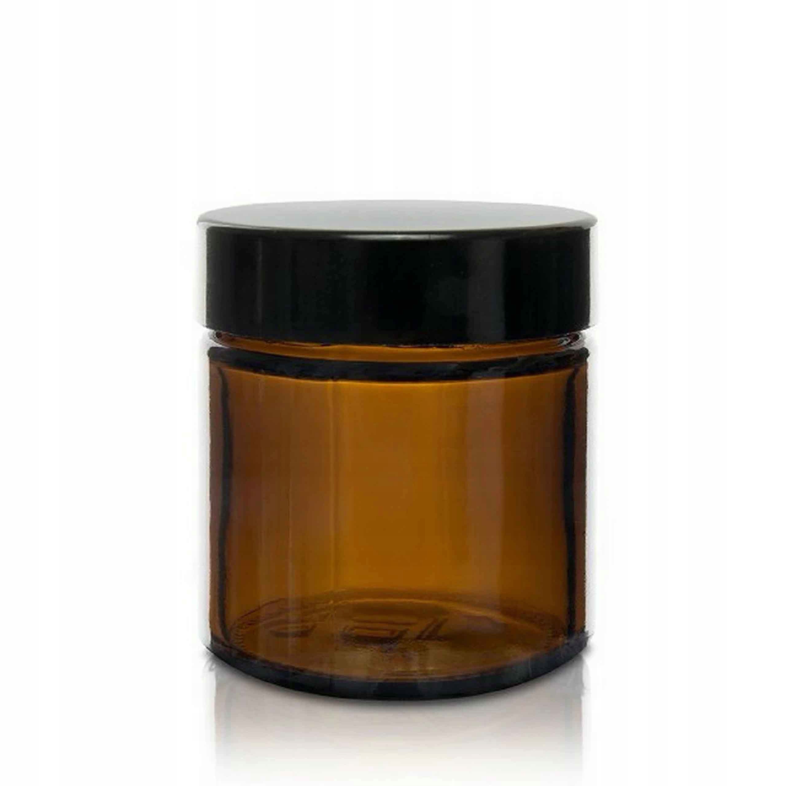 

Słoik szklany brązowy z nakrętką 30 ml apteczny