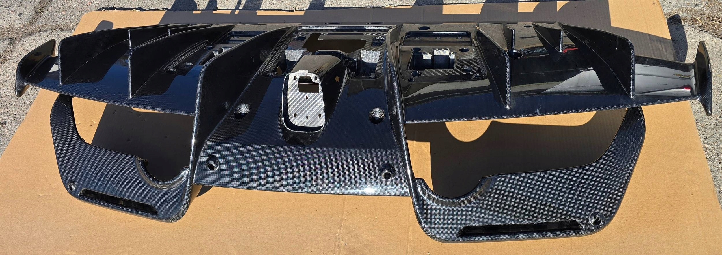 Ferrari 488 Pista bumper rear carbon