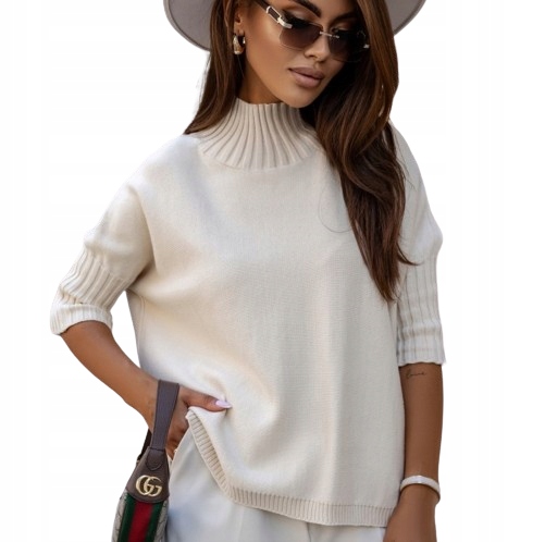 Cocomore Pologolfový svetr Hnědý Světle béžový Novinka