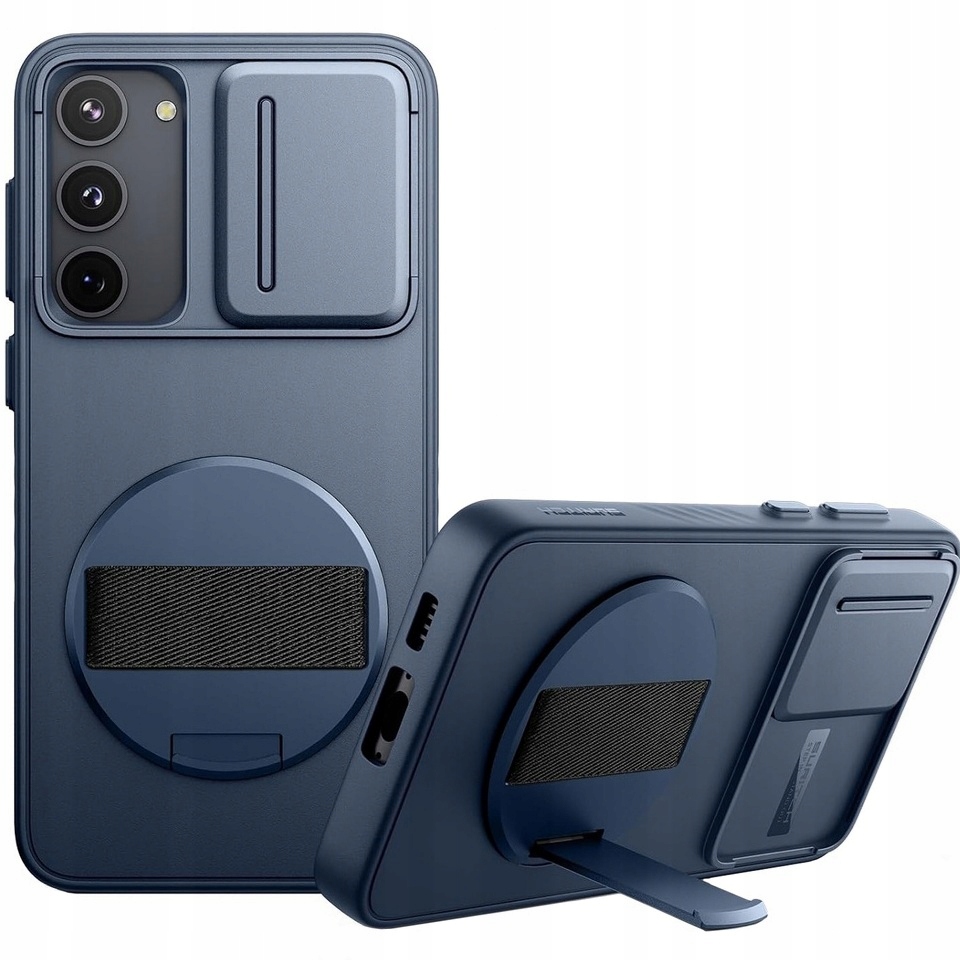 Pancéřové Pouzdro Suritch pro Galaxy S23, kryt, stojánek, ochrana fotoaparátu, pouzdro