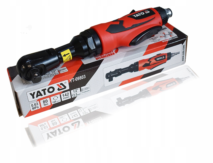 YATO GRZECHOTKA PNEUMATYCZNA 1/2' 80Nm YT-09803
