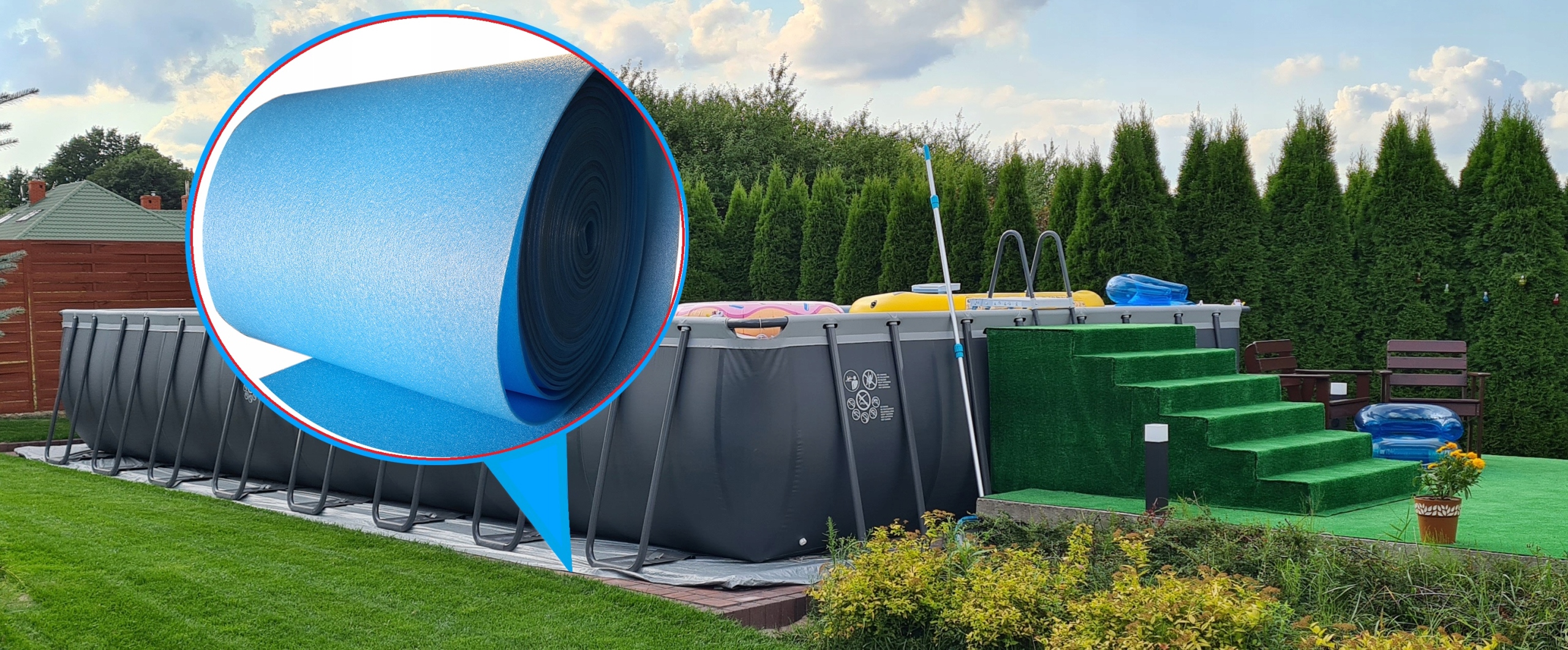 

Mata Pod Basen Izolacja /gruba 2CM/ Na Metry