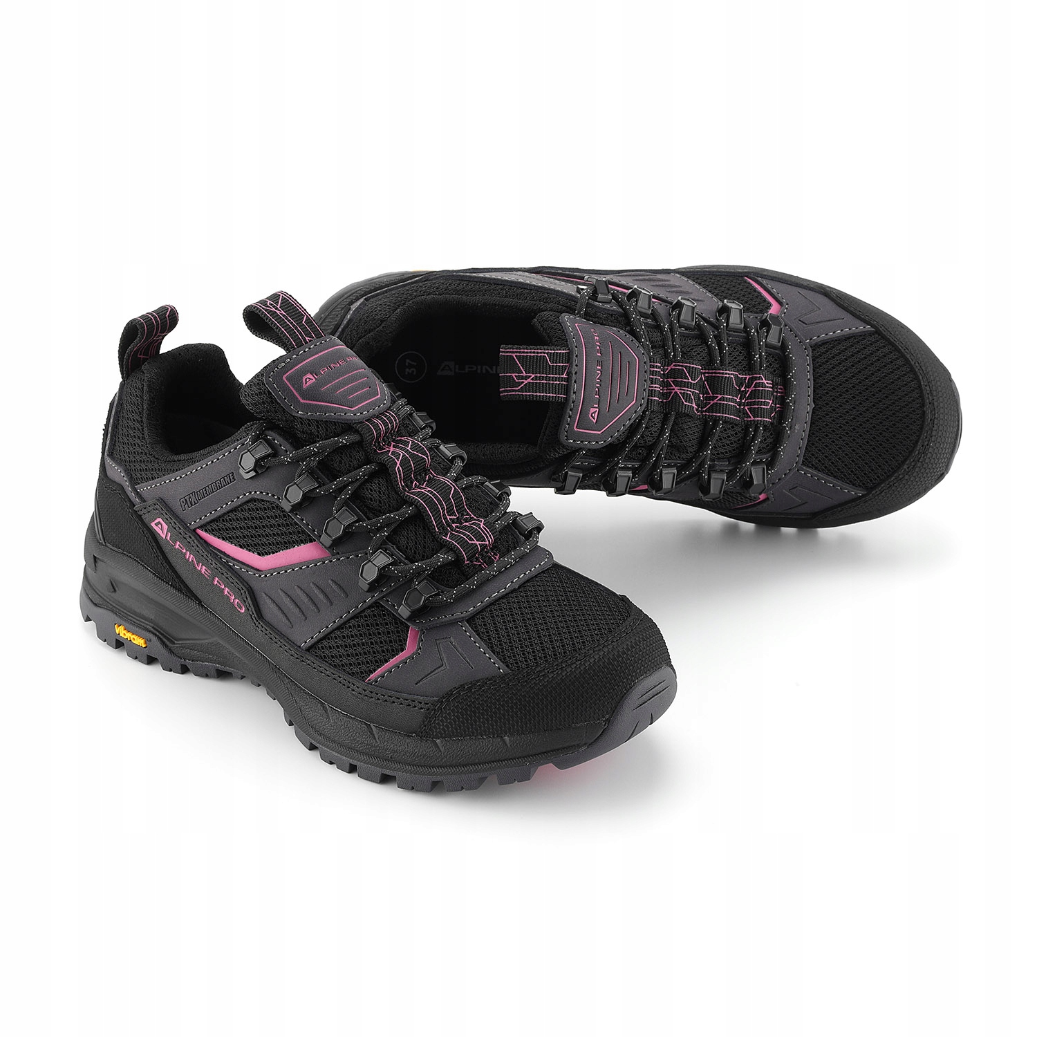 Buty niskie trekkingowe Alpine Pro Nogere k.różowy r.39