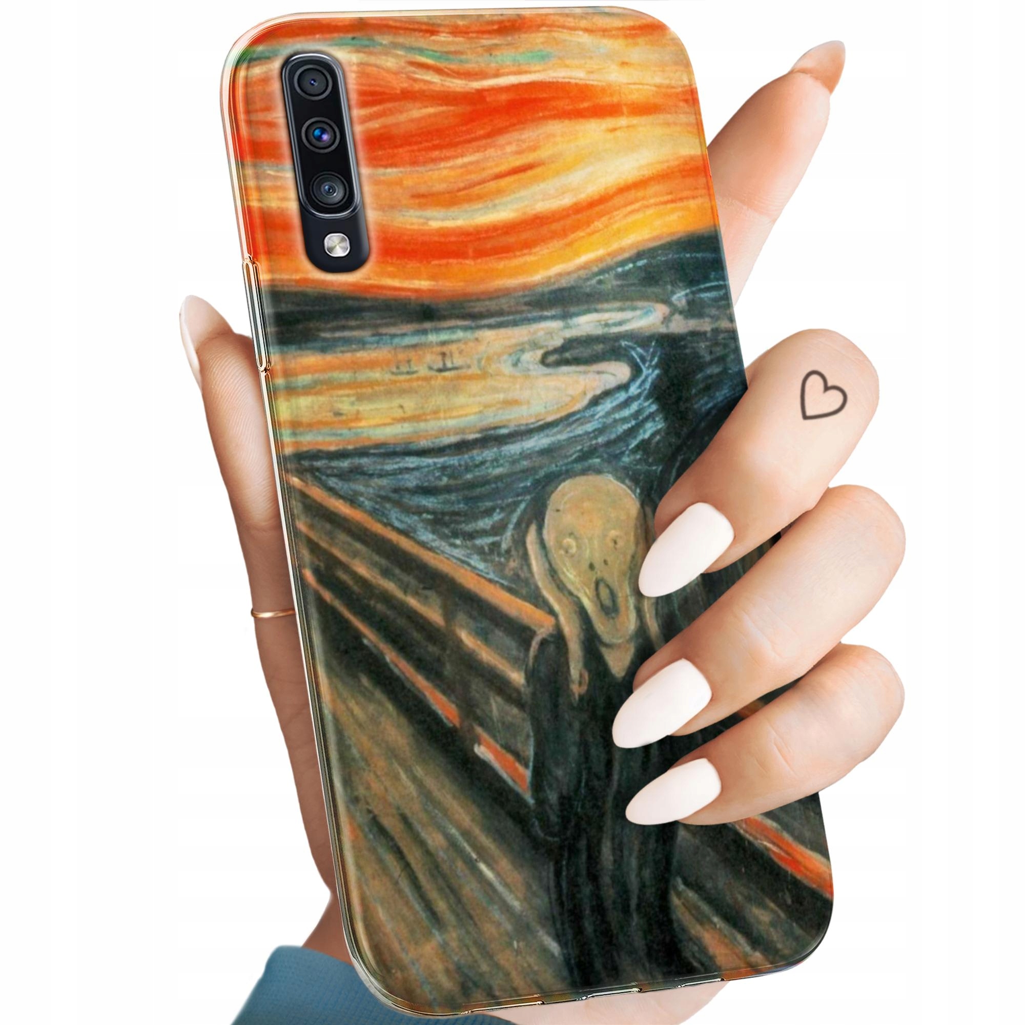 Etui Do Samsung Galaxy A70 A70S Edvard Munch Krzyk Malarstwo Case