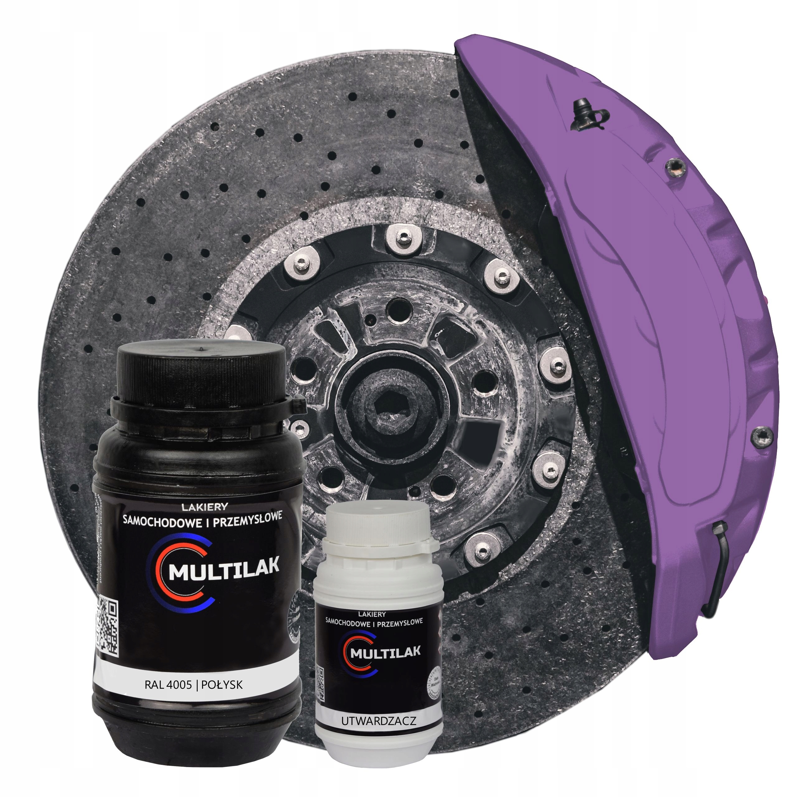 Lakier do zacisków hamulcowych Ral 4005 połysk