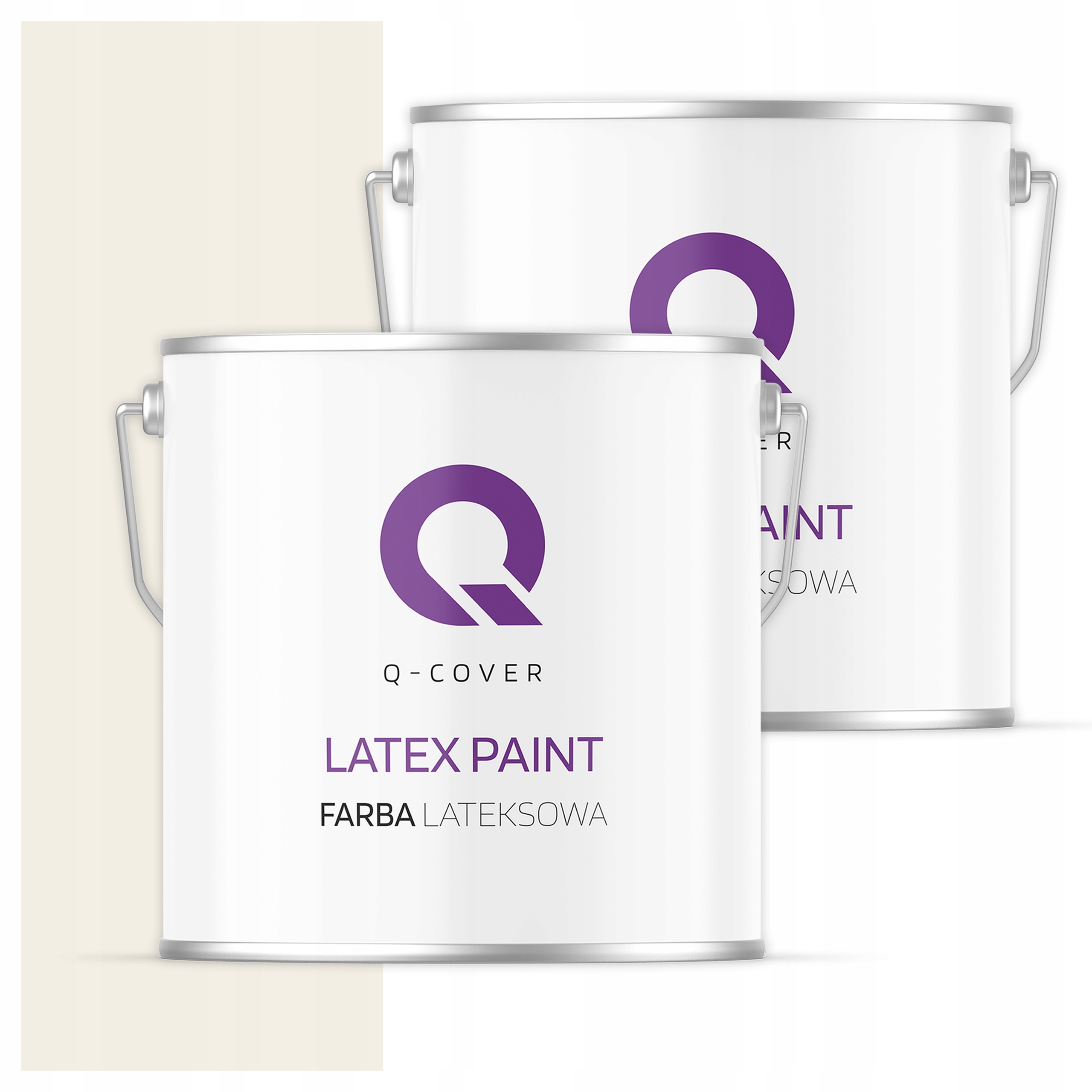 Latexová farba na interiér steny Stropy 5L Hlboká mat Biela Béžová H3884