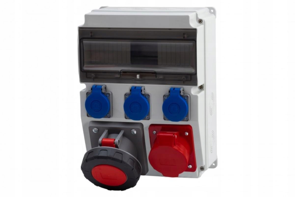 Rozvaděč Caja 32A/5P, 63A/5P, 3x230V 12M IP65