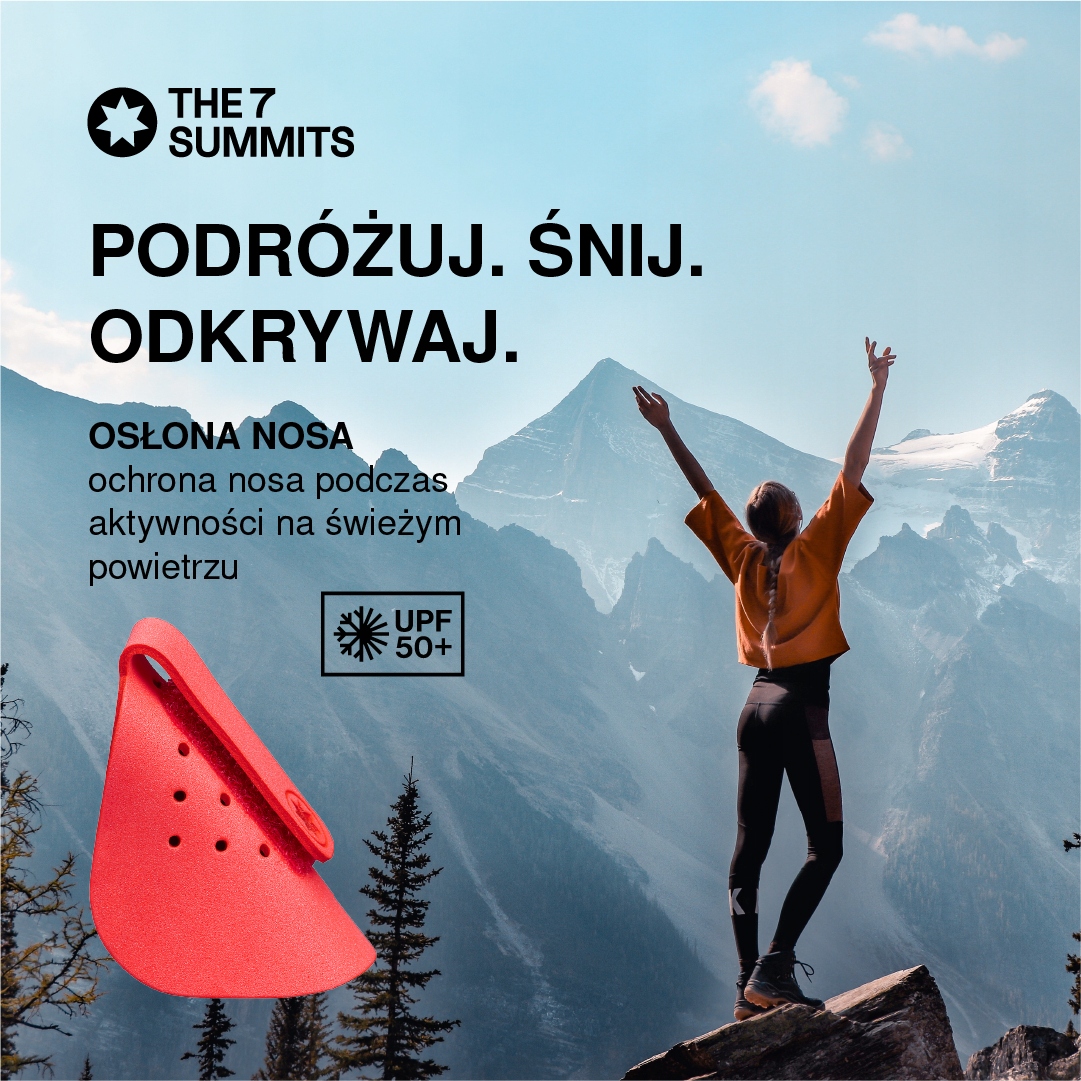 Osłona nosa do okularów - czerwona Rodzaj okulary