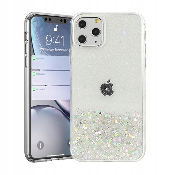 

Etui silikonowe z brokatem do iPhone 7 futerał