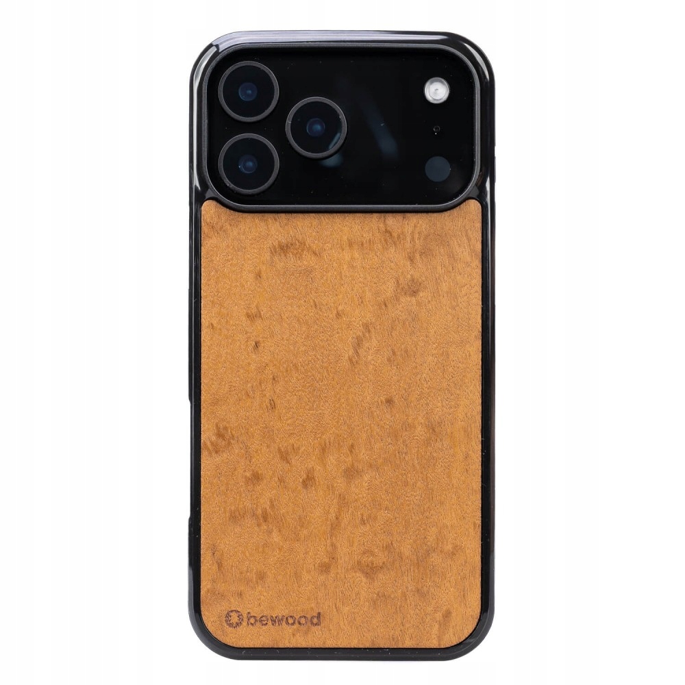 Drewniane Etui Bewood do iPhone 17 Pro Max Imbuia