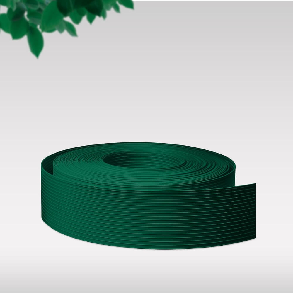 Thermoplast stínící panelové pásy na plot 47,5 mm x 50 m Ral 6005 zelená